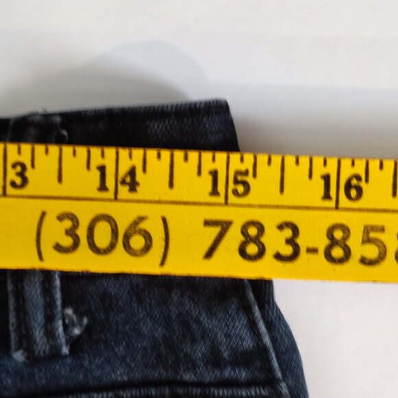 Encrypted jeans moto style indigo blue factory distressed men's size 30X32 - Picture 12 of 14